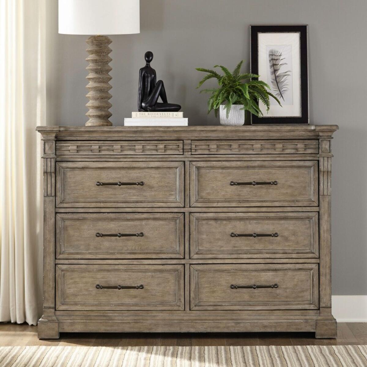 1d992b3355eb40998bf63f0228bc0c15 Town & Country 8 Drawer Dresser - Image 1