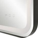 Crofton Lighted Large Mirror, Black - Image 9