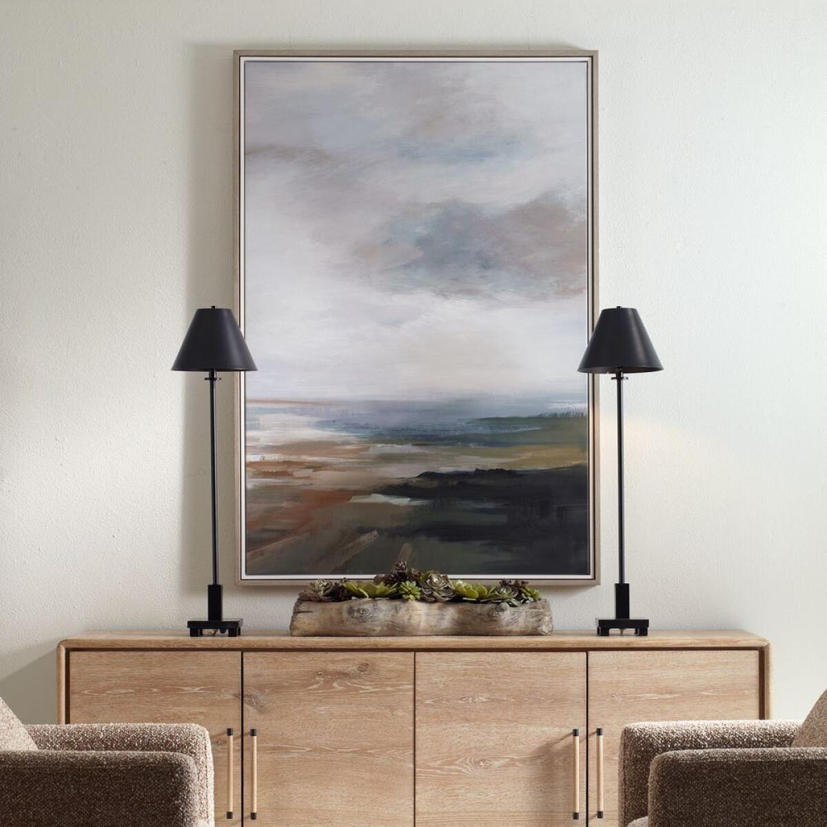 22a027c7b3b2070a2fd8c32e9f293624 Lowlands Framed Canvas - Image 1