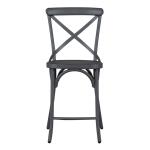 Vintage Series X Back Counter Chair - Grey - Image 4