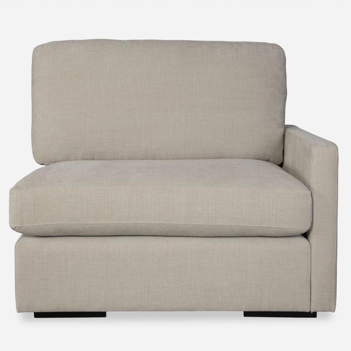 2d08c1c65be0a11f934b36add9eedae7 Refuge Sofa, Right Arm Facing, Sand - Image 1