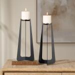 Columnar Candleholders, S/2 - Image 3