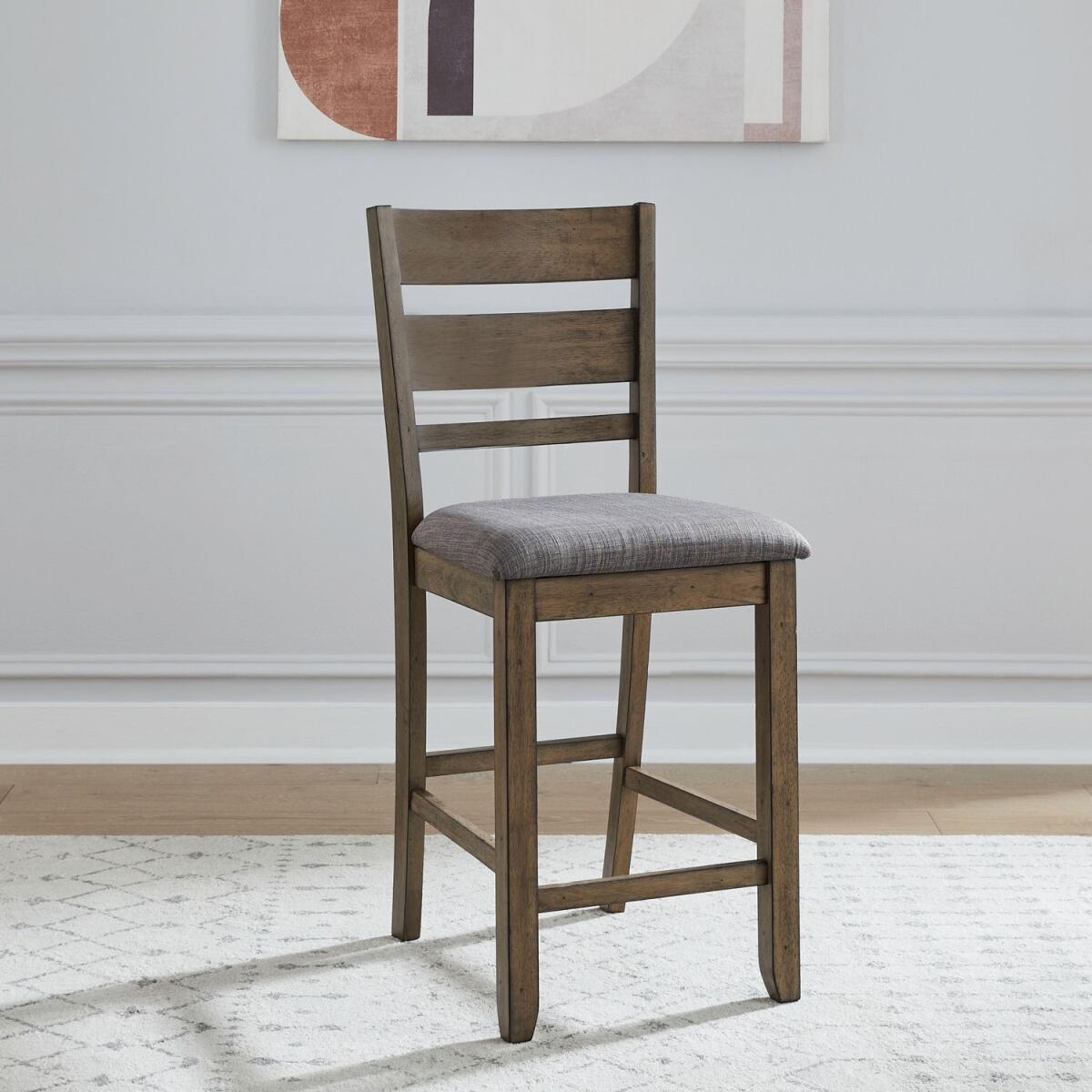 30acc2f5749554bd1a3f72e28fcb859b Brook Bay Slat Back Uph Counter Chair (RTA) - Image 1