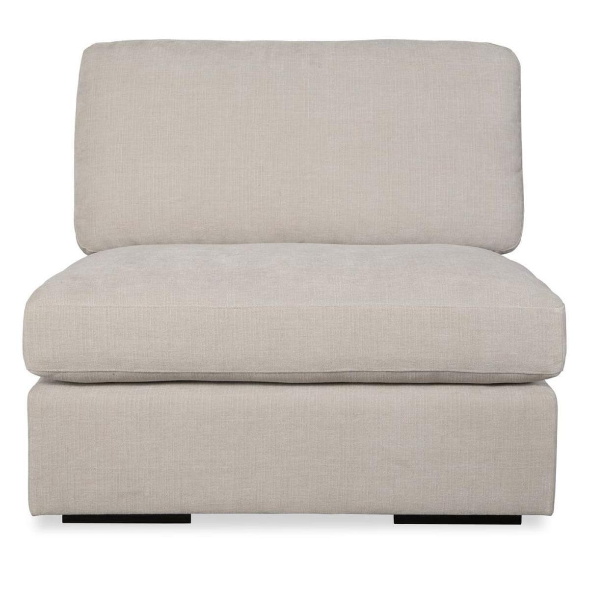 313ddc7d464d467cbbc942bde518092a Refuge Sofa, Armless, Sand - Image 1