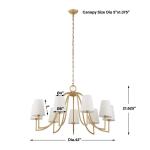 Seville, 9 Lt Chandelier - Image 14