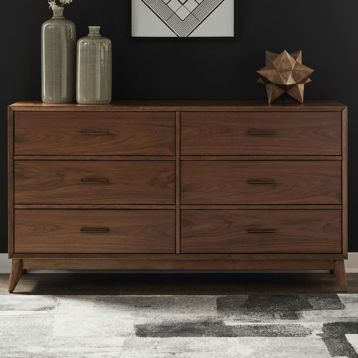 3724872e6785e1f2477c5d23db575919 Century Modern 6 Drawer Dresser - Image 1