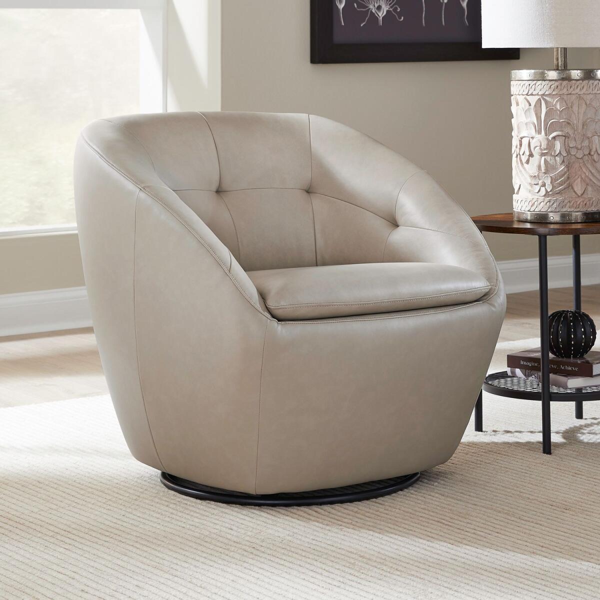 3ee13142166aa7c3d8ddbe8e2186b6ae Dawson Swivel Accent Chair - Image 1