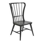 River Place Windsor Back Side Chair - Black (RTA) - Image 3