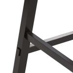 30 Inch Sawhorse Barstool - Black (RTA) - Image 8