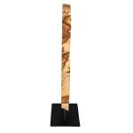 Bahati Wood Sculpture, Natural - Image 8