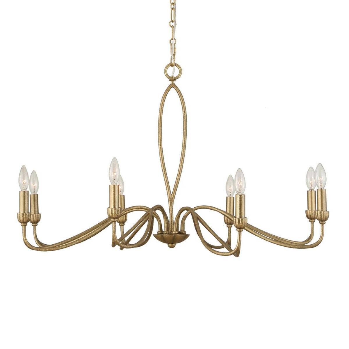 4b0f22037f7883c95ef429ddadf17796 Corella, 8 Lt Chandelier - Image 1