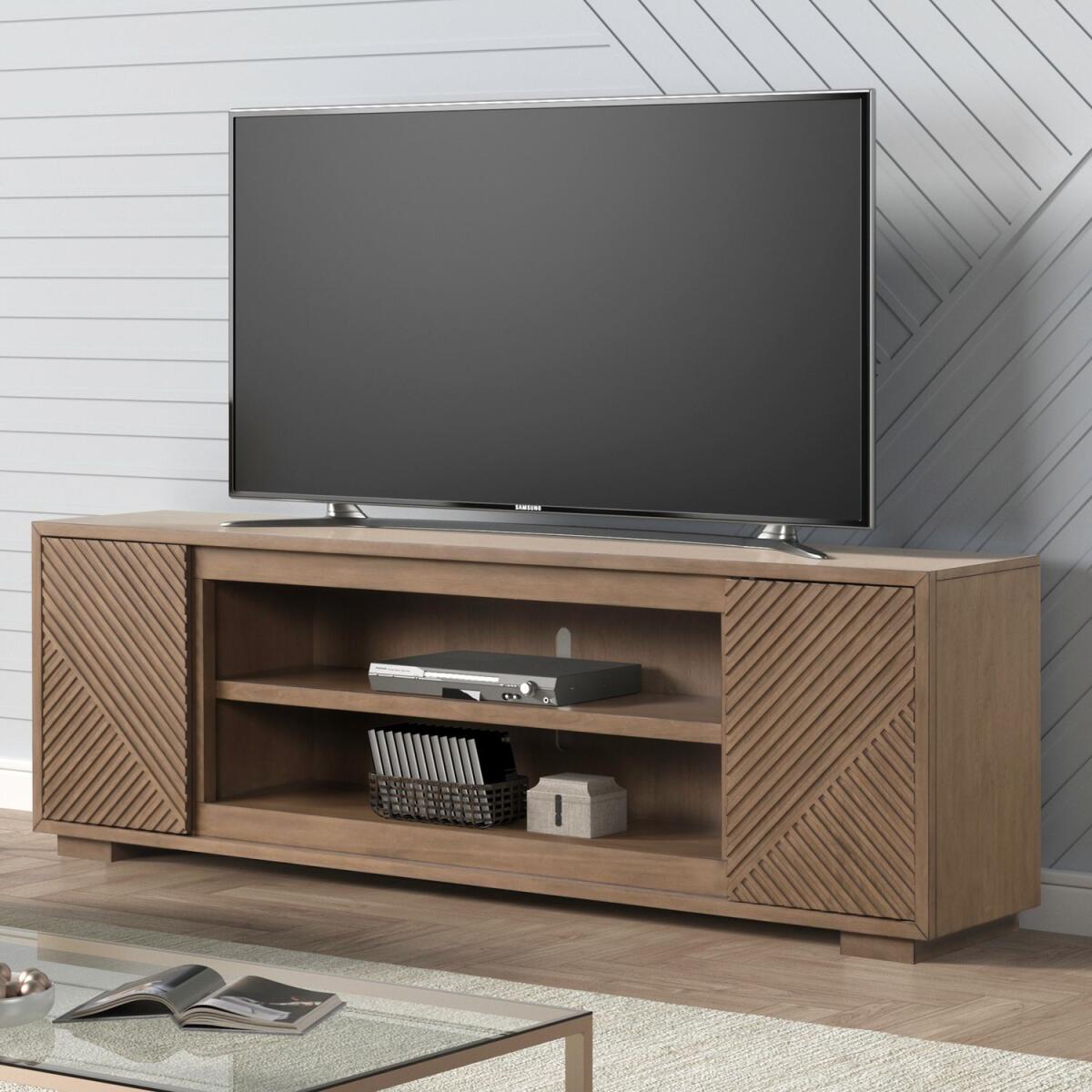 4e55c799e44a831d08aea63751ad4712 Fireplace TV Consoles 84 Inch Fireplace TV Console - Image 1