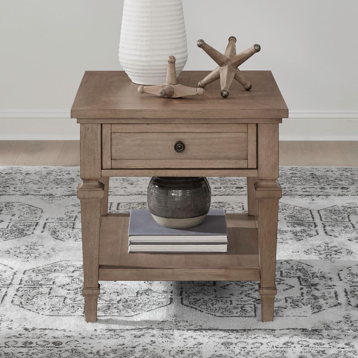 51d747cea620cef088b952fb4be3fe88 Haven Hills End Table - Image 1