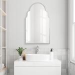 Brayden Arch Mirror, Nickel Mirrors Mirrors 14