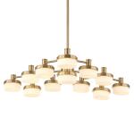 Wedge, 12 Lt Led Chandelier