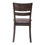 Slat Back Upholstered Side Chair - Image 6