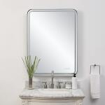 Crofton Lighted Large Mirror, Black - Image 5