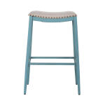 Backless Uph Barstool- Blue - Image 7