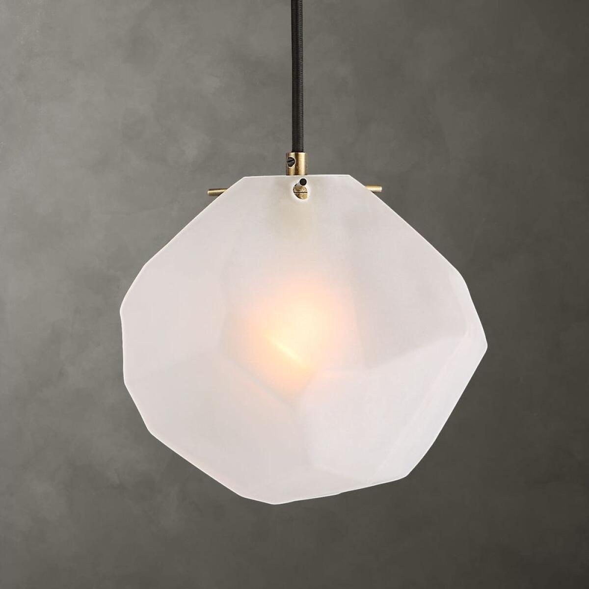 67187ddd552afad7a097ae7051476282 Geodesic, 1 Lt Pendant - Image 1