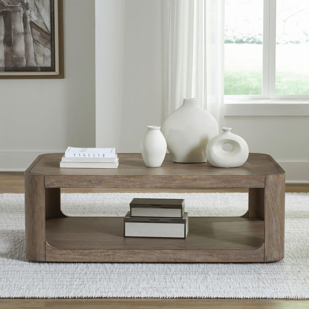 6767b06efa0b01dfcf0cbf1d15dcdaf8 South Bend Rectangular Cocktail Table - Image 1