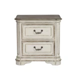 Magnolia Manor King Uph Sleigh Bed, Dresser & Mirror, Chest, Night Stand - Image 7