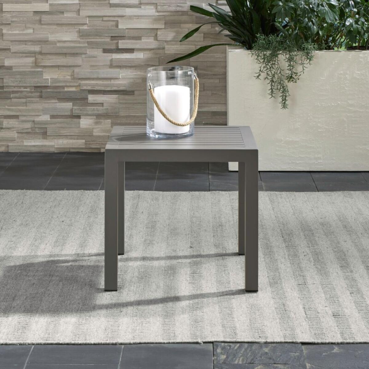 7331d0efabc8509cbb2fb507c463319c Outdoor End Table - Granite - Image 1