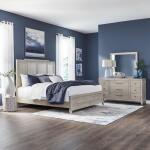 New Haven Queen Panel Bed, Dresser & Mirror