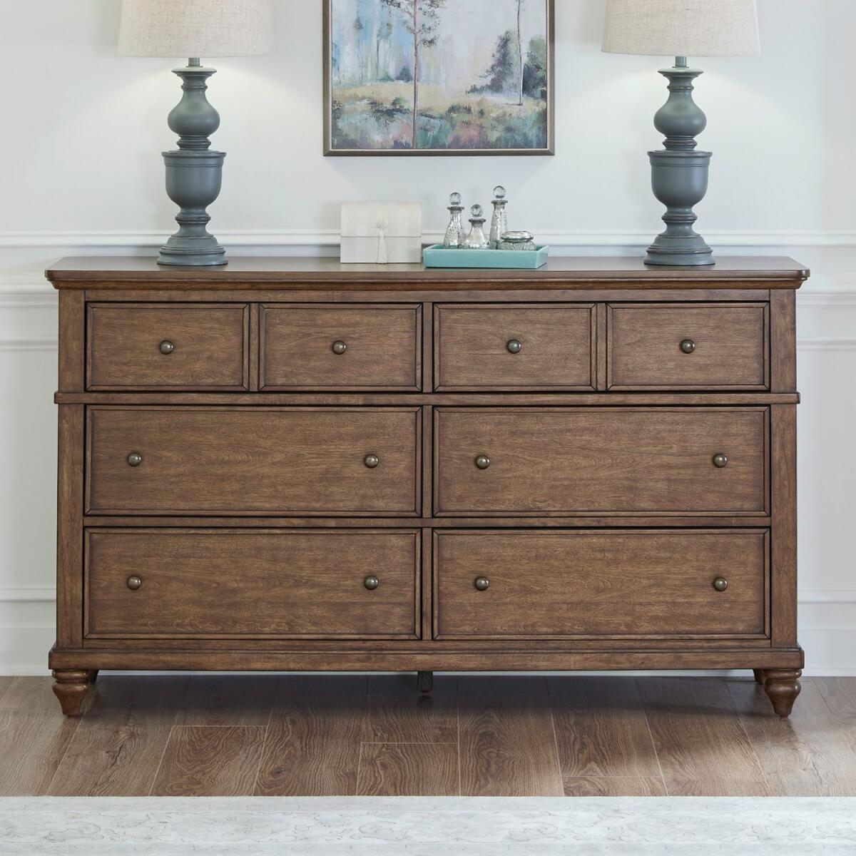 7f9143ce4eeefe58a383571105ec4a28 Twin Lakes 6 Drawer Dresser - Image 1