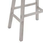 Creations 30 Inch Sawhorse Stool- White - Image 7