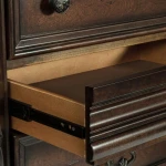 Arbor Place King Sleigh Bed, Dresser & Mirror - Image 7