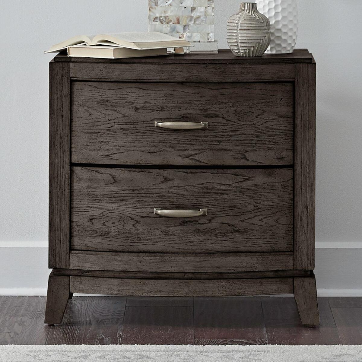 84544ef2e5500fa6c0045d9c952d7f3b Avalon Nightstand w/ Charging Station - Image 1