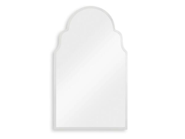 Brayden Arch Mirror, Nickel Mirrors Mirrors