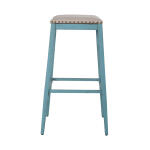 Backless Uph Barstool- Blue - Image 8