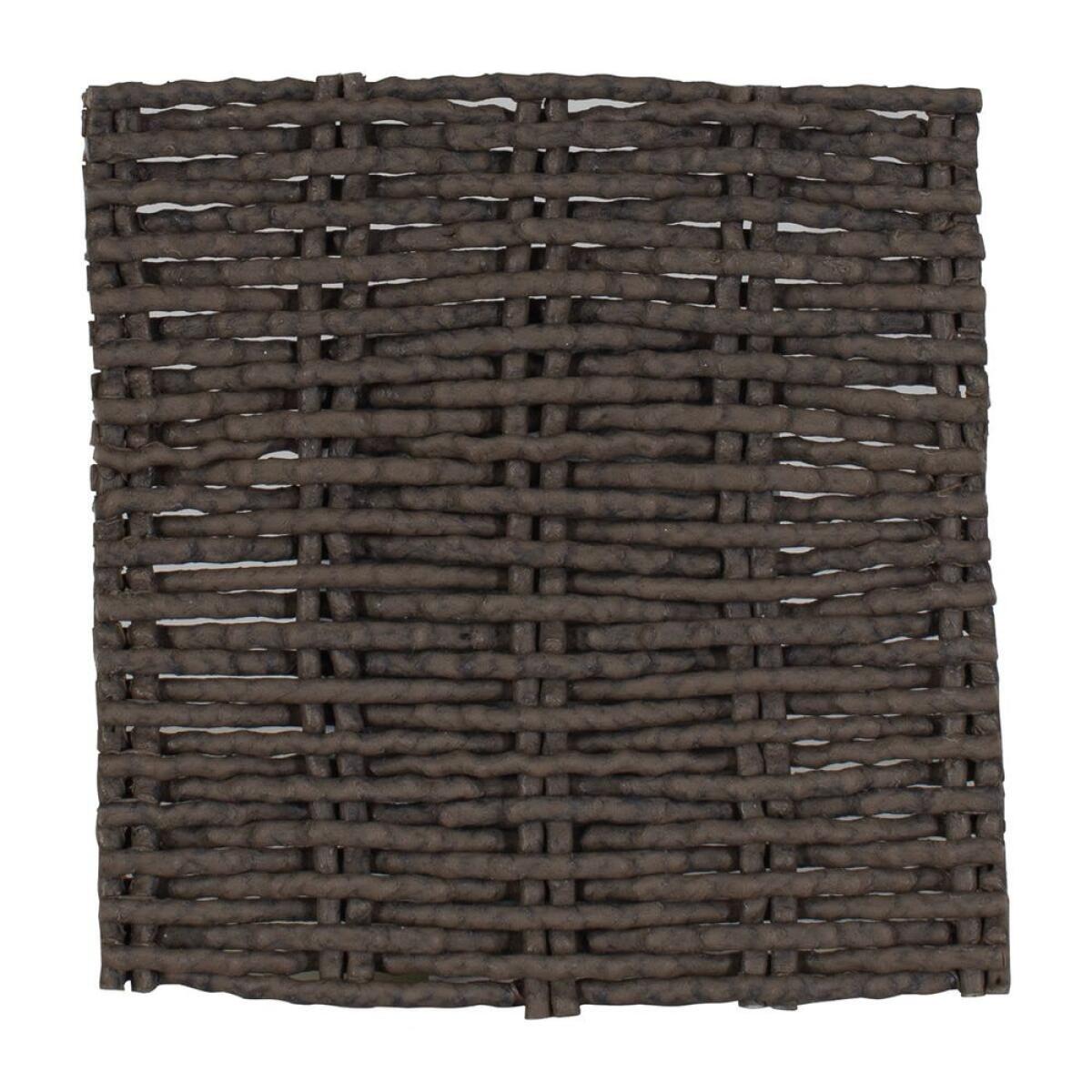 85f884fcef9fbf04ad7d78362addd9b9 Wicker Panel, Textured Mocha - Image 1
