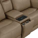 Camden Loveseat w/ Console P3 & ZW - Image 9