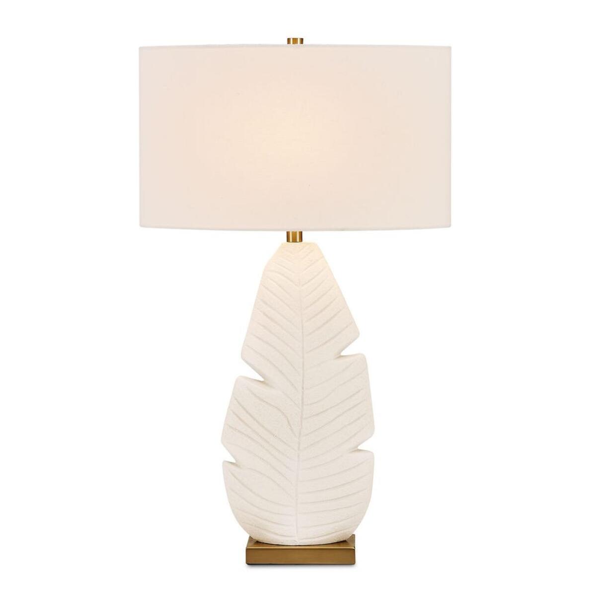 8a767c49315934a2a4d250d80c555abe Palm Leaf Table Lamp - Image 1