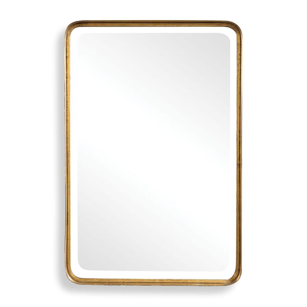 8d315783134303b386011bc27d16a389 Crofton Vanity Mirror, Gold - Image 1