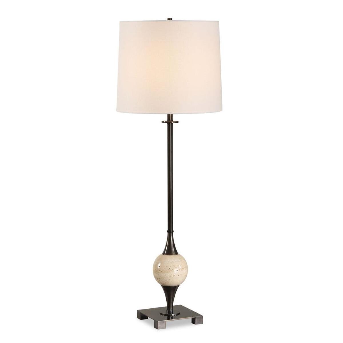 8faa6c34607dea4dd9638db4ce0e10e3 Dempsey Buffet Lamp, Bronze - Image 1