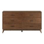 Century Modern 6 Drawer Dresser - Image 4