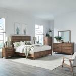 King California Panel Bed, Dresser & Mirror, Chest, Night Stand