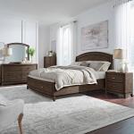 Avalon Queen Panel Storage Bed, Dresser & Mirror, Chest, Night Stand