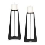 Columnar Candleholders, S/2