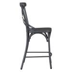 Vintage Series X Back Counter Chair - Grey - Image 5