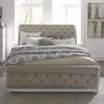 King California Upholstered Sleigh Bed - Image 9