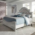 Magnolia Manor King Uph Bed, Dresser & Mirror, Chest, Night Stand - Image 8