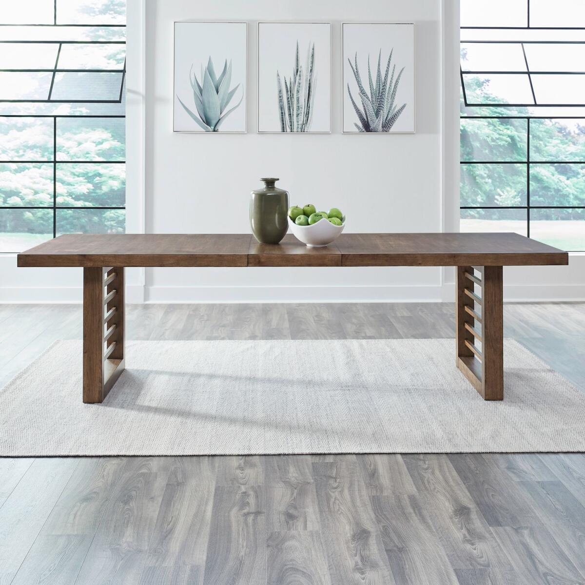 a00e9aa3bab4ead637d073c65428273c Shaker Lakes Double Pedestal Table Set - Image 1