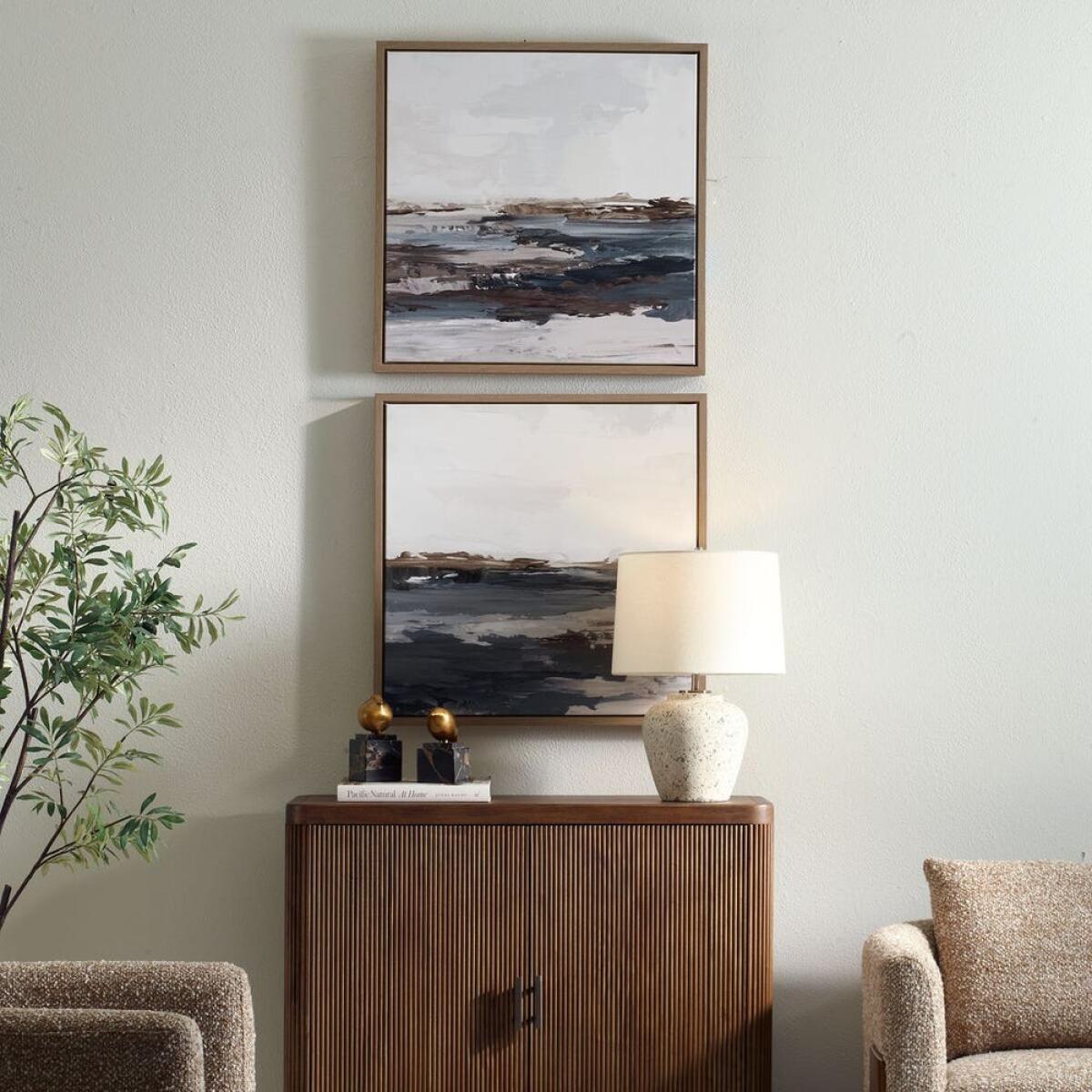 a0c777bbe873c089274d8f343619d9db Bring Me In Framed Canvases, S/2 - Image 1