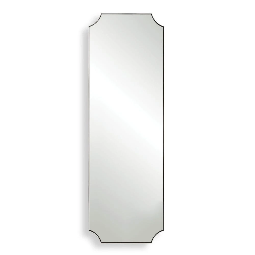a1dca0c3c482e2bf260038f53f56ec68 Lennox Tall Mirror, Nickel - Image 1
