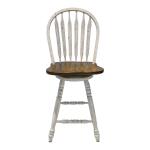 Carolina Crossing Windsor Swivel Counter Chair - White - Image 4