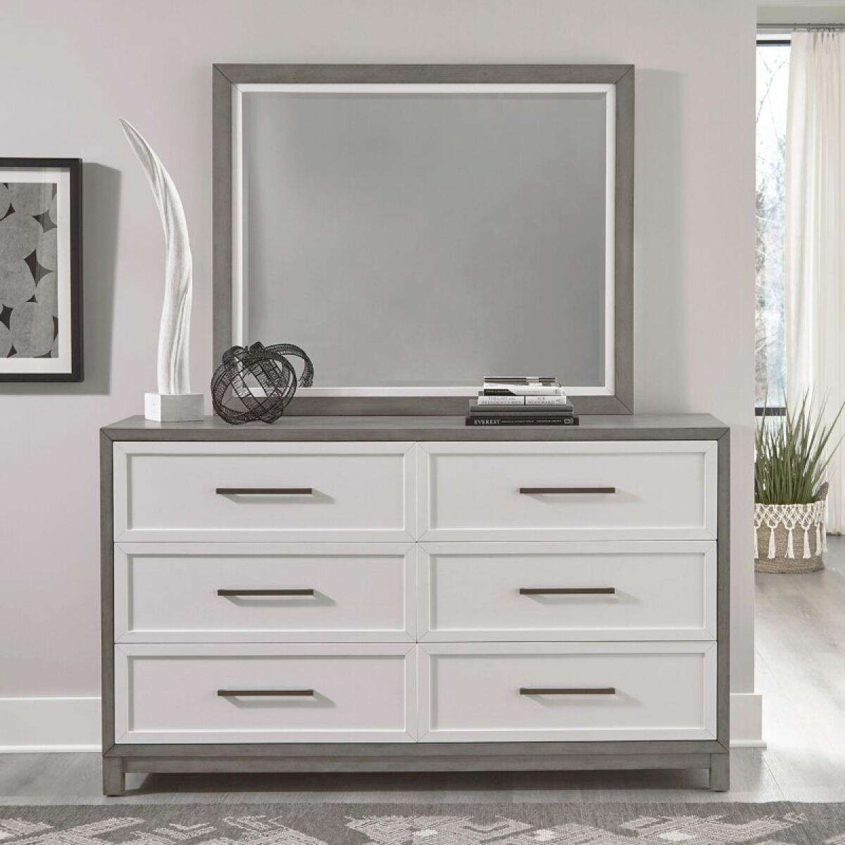 a741fac9932869100d0aded9d6ab3f16 Dresser & Mirror - Image 1